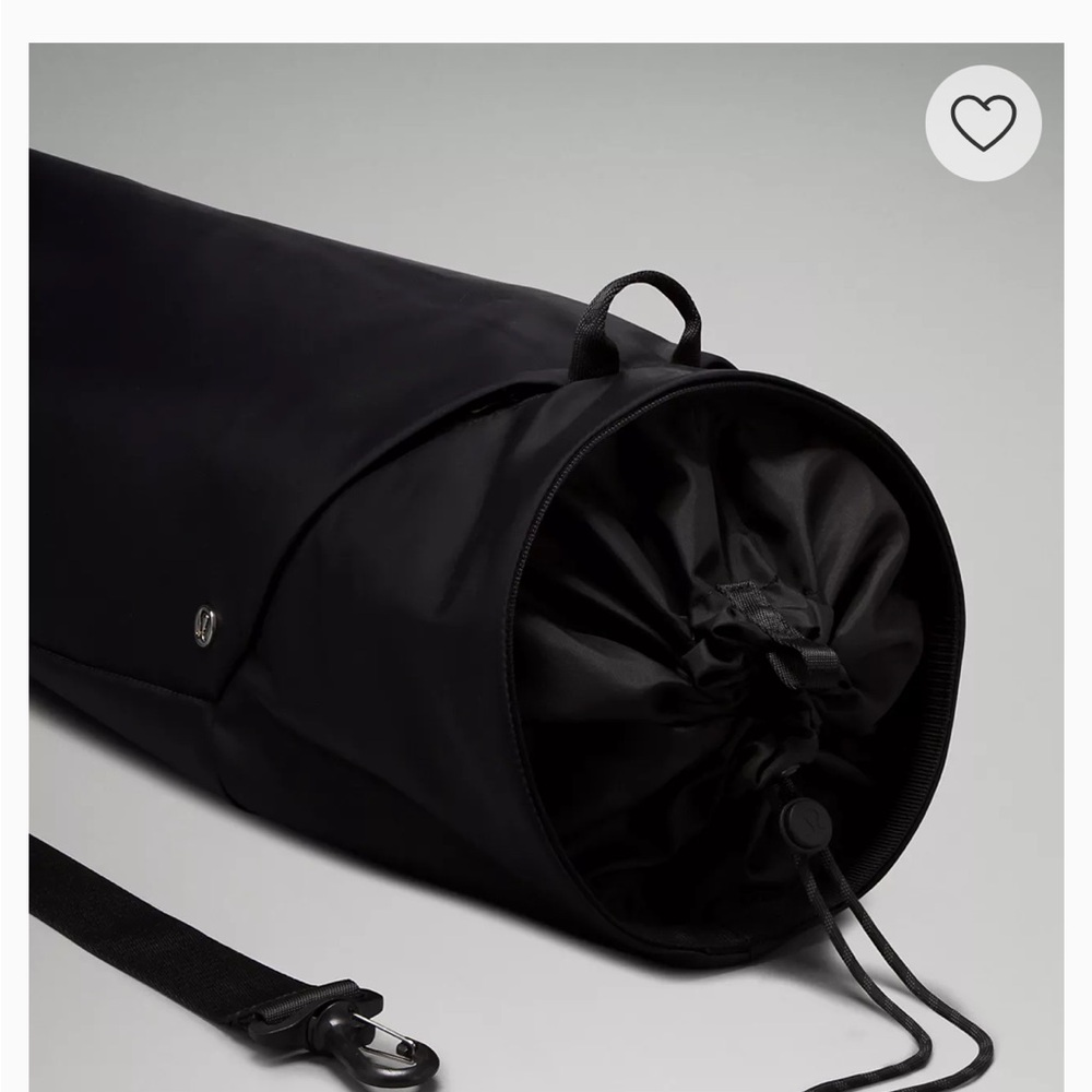 Lululemon Athletica Black Duffel Bag Sleek and Functional - Picture 3 of 6